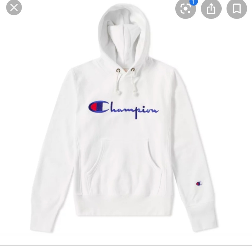 Pink champion hoodie